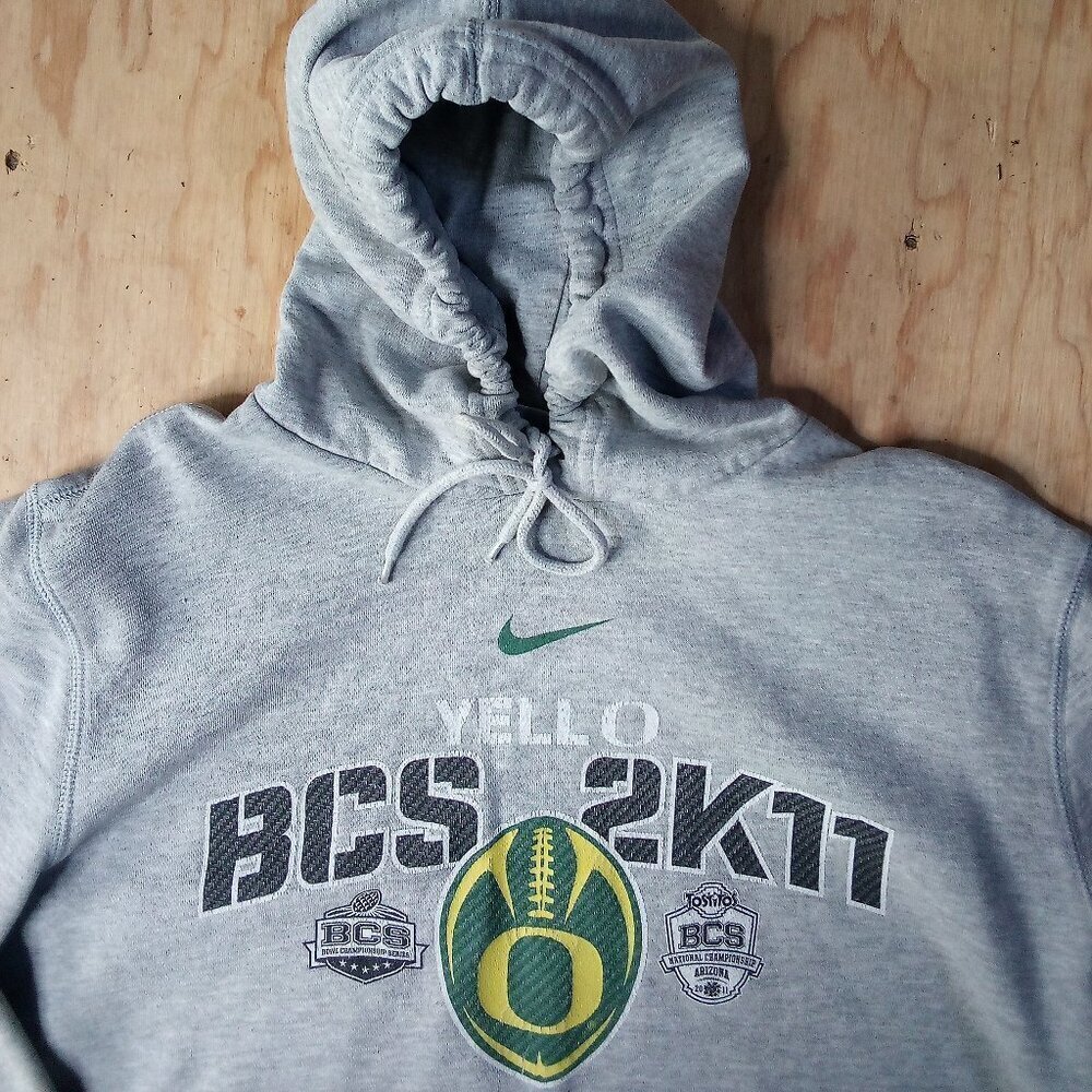 Nike Center Swoosh Oregon Ducks BCS 2011 Hoodie